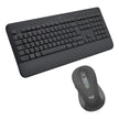 Combo Logitech Signature: Teclado K650 + Mouse M650, Grafito