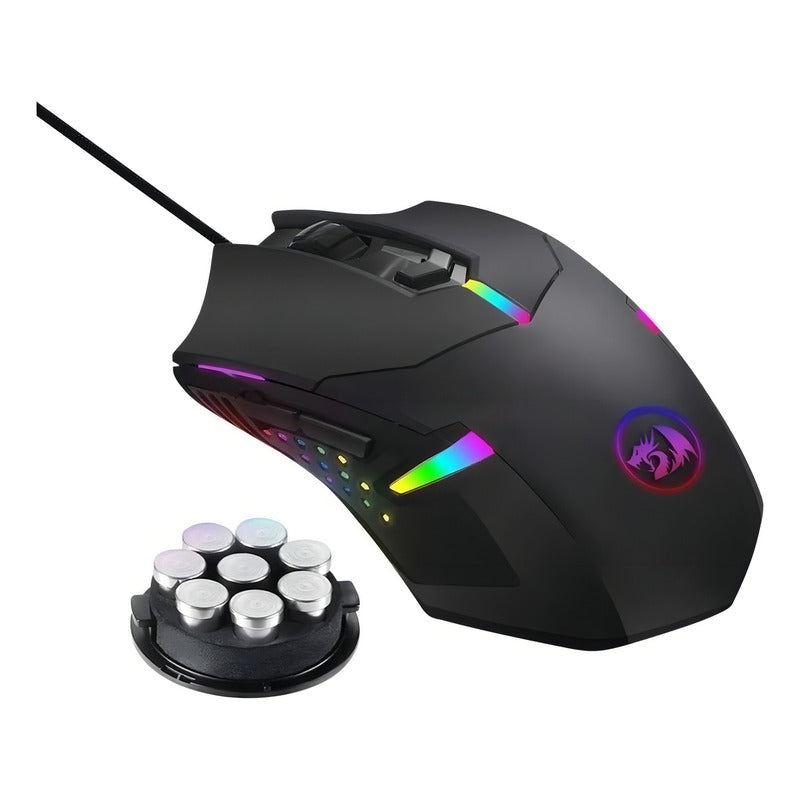 Mouse Gamer De Juego Redragon Centrophorus2 M601-rgb Black