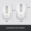 Mouse Inalámbrico / Bluetooth Logitech Signature M650 L, Wht
