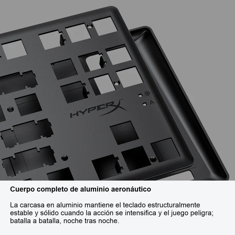 Teclado Gamer Mecánico Hyperx Alloy Origins Core Rgb / Red