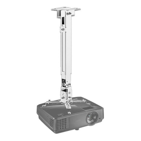 Soporte Universal de Pared y Techo para Proyector/Video Beam TechGo SPP-01, Blanco