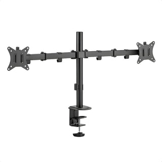 Soporte Doble de Escritorio TechGo SPM-1104 para Monitores de 17" a 32"