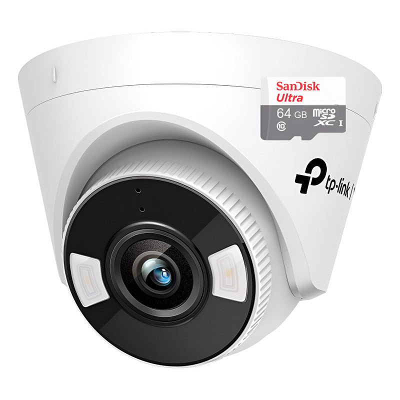 Cámara Seguridad Wifi Turret 4mp Tp-link Vigi C440-w + 64gb