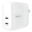 Cargador De Pared Usb-c Dual Pps 60w Belkin Boostcharge Pro Blanco