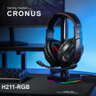 Diadema Gamer Redragon H211-rgb Cronus Micrófono Plug 3.5mm Negro