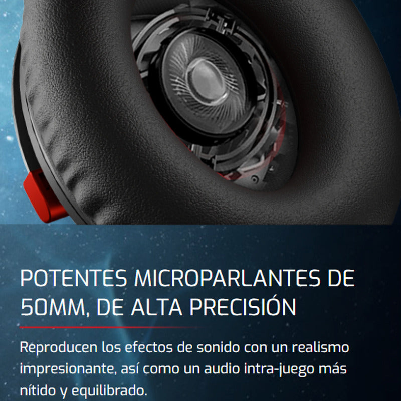 Combo Gamer Mouse + Diadema Primus Ed. Star Wars Darth Vader