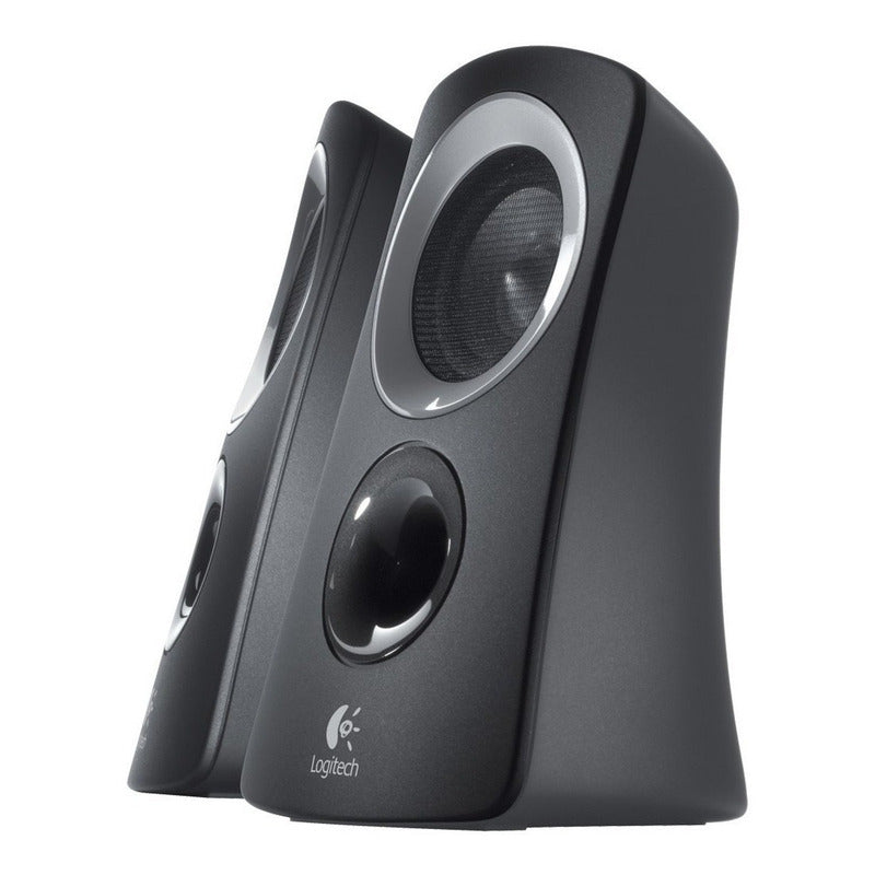 Parlantes Logitech Z313 Sistema 2.1 Subwoofer 25W RMS Control Pod de Volumen y Auriculares PC TV Celular