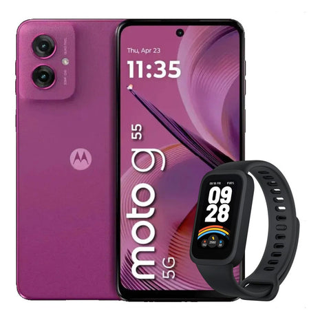 Celular Motorola Moto G55 5g 256gb/8gb Pink + Band 9 Active