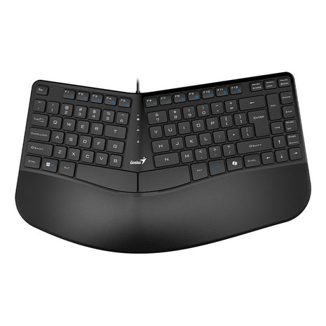Teclado Ergonómico Con Reposamuñecas Genius Ergo Kb-700