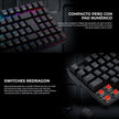 Teclado Gamer Redragon Ziggs K669-rgb 94 Teclas, Sw Red, Esp