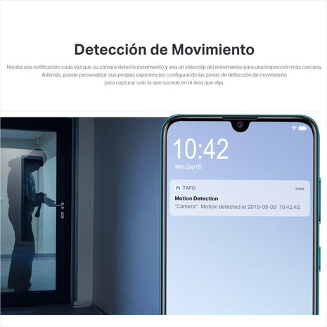 Cámara Seguridad Ip Wifi Alarma 3mp Audio, Tp-link Tapo C110