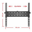 Soporte Pared Fijo Inclina Tv 32''»55''/40kg Techgo Spf-4402 Negro