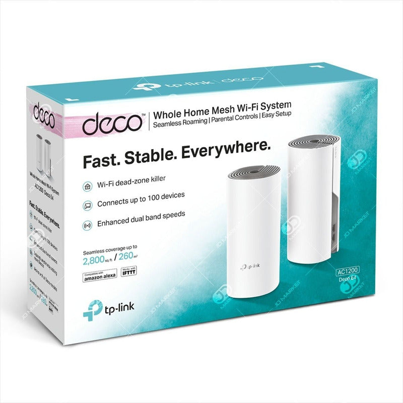 Sistema Wifi En Malla Para La Casa, Tp-link Deco E4 (2-pack)