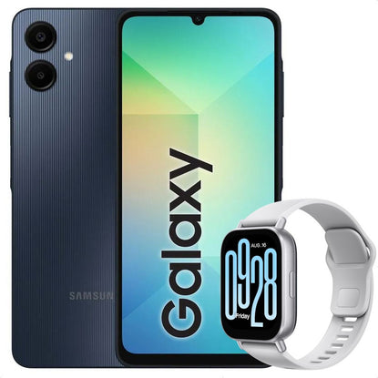 Celular Samsung Galaxy A06 128gb/4gb Black + Watch 5 Active