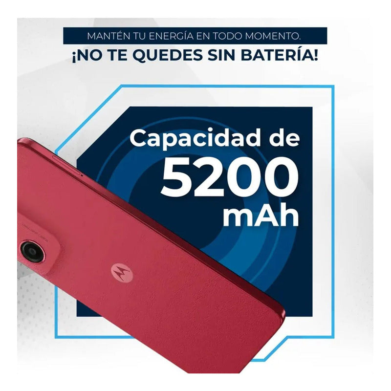 Celular Motorola Moto G05 128gb/4gb Rojo + Watch 5 Active