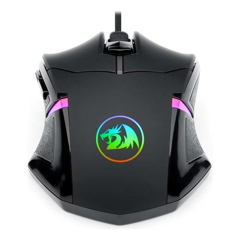 Mouse Gamer De Juego Redragon Centrophorus2 M601-rgb Black