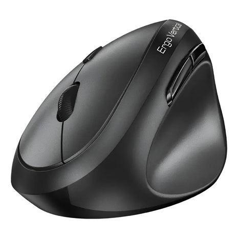 Mouse Vertical Inalámbrico Genius Ergo 8350s, 6 Botones, Blk