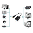Cable Adaptador / Convertidor De Puerto Hdmi A Vga Con Audio