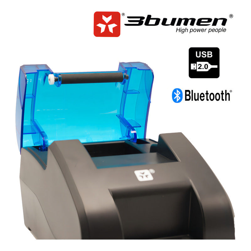 Impresora Térmica Pos 58mm Alta Velocidad / Usb + Bluetooth