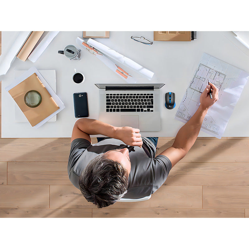 Mouse Wireless Usb Rf 4 Botones X-tech Galos