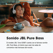 Auriculares Inalámbricos JBL Tune 520BT con Potente Sonido JBL Pure Bass y Bluetooth 5.3, Blanco