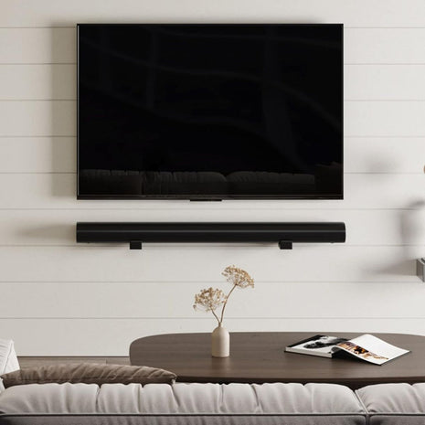 Soportes de Pared Universales para Barra de Sonido/Parlantes TechGo SBS-1 - Negro