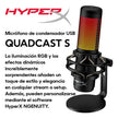 Hyperx Quadcast S, Micrófono Usb Multipatrón Gamer Streaming