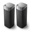 Kit Estéreo 2 Altavoces Bluetooth Philips TAS7505/00 Impermeables IPX7 con 60W RMS + Power Bank