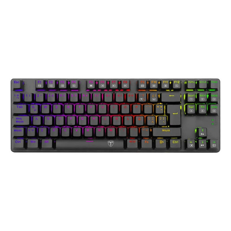 Teclado Gamer Mecánico Tkl T-dagger T-tgk315-rd Bora Rgb