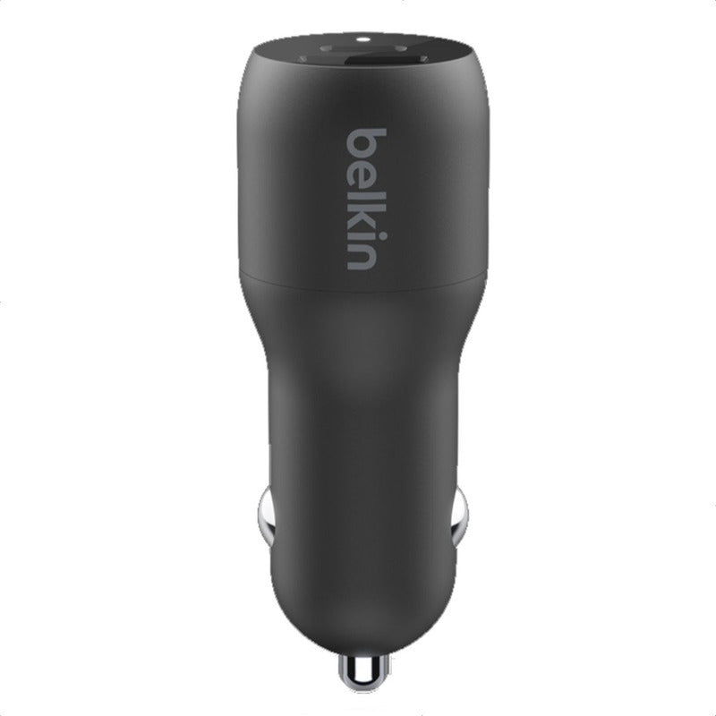 Cargador De Carro Dual Belkin Boostcharge Usb-c/a Pps De 37w