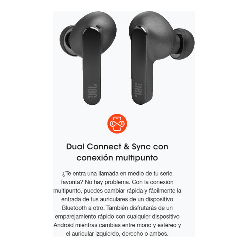 Audífonos Inalámbricos Jbl Live Pro 2 Tws / Bluetooth, Blk