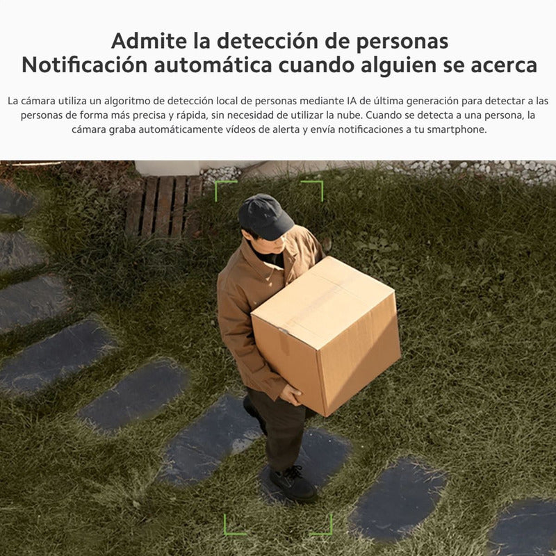 Xiaomi Cw300, Cámara Seguridad Exterior 4mp + Micro Sd 128gb