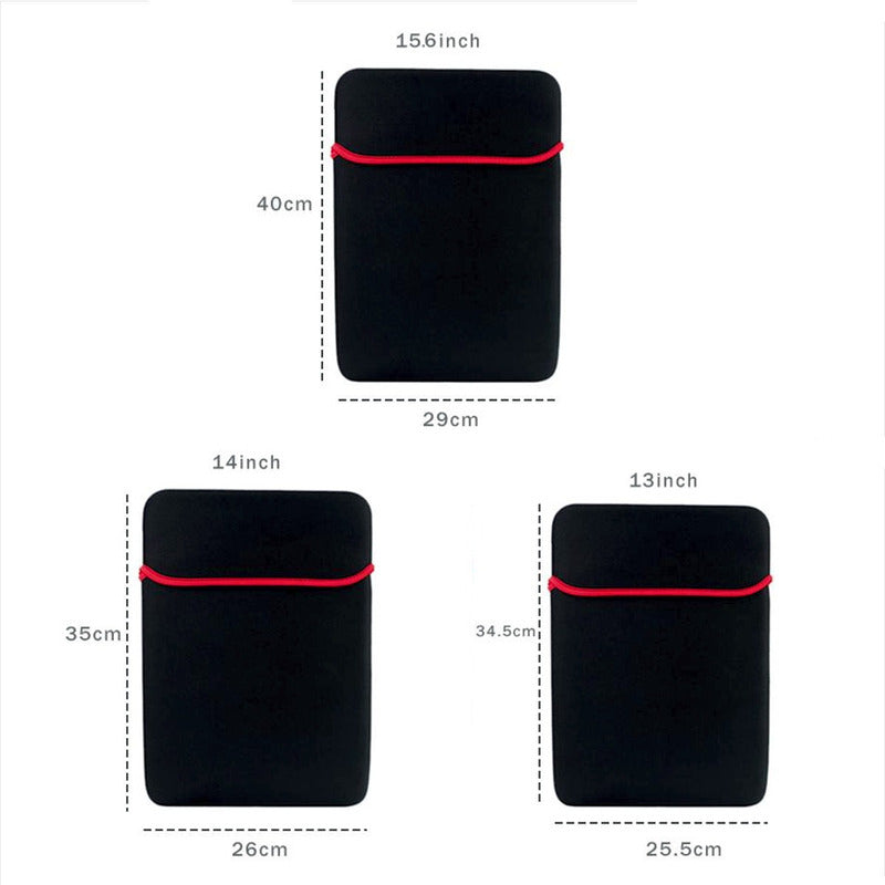 Fundas Para Portátil En Neopreno Doble Faz / 13, 14 Y 15.6''