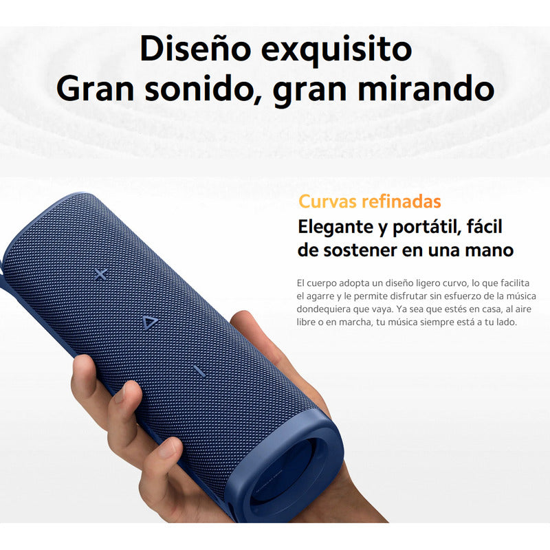 Parlante Bluetooth Portátil Xiaomi Sound Outdoor TWS con Protección IP67 y 30W RMS - Negro