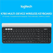 Teclado Multi-dispositivo Logitech K780, Bluetooth + 2.4ghz