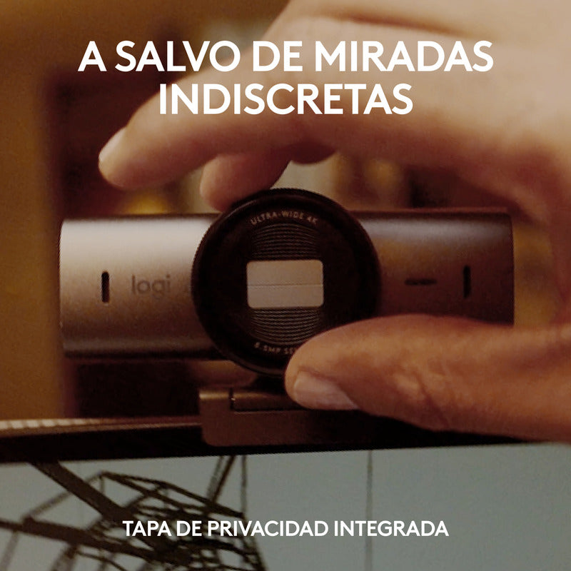 Cámara Web Logitech Mx Brio Ultra Hd 4k Para Colaboración