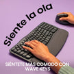 Teclado Ergonómico Inalámbrico Logitech Wave Keys, Bt / Bolt
