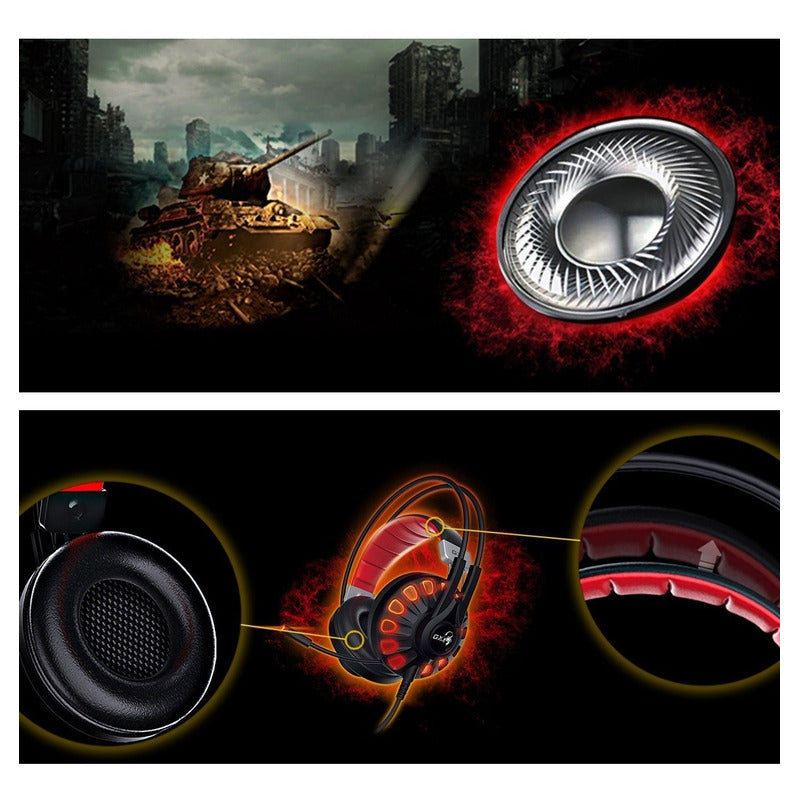 Diadema Genius Gx Gaming Lychas Hs-g680 / Sonido 7.1 Canales