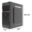 Gabinete Xtech Xtq-214 Mind Tower Atx 600 Watt Con Fuente