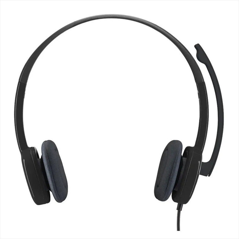Diadema Estéreo Logitech H151, Micrófono, Volumen, Silencio Negro
