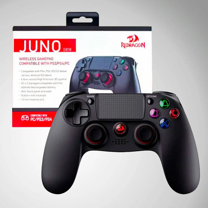 Control Gamepad Inalámbrico Redragon G818 Juno, Pc/ps4/ps3