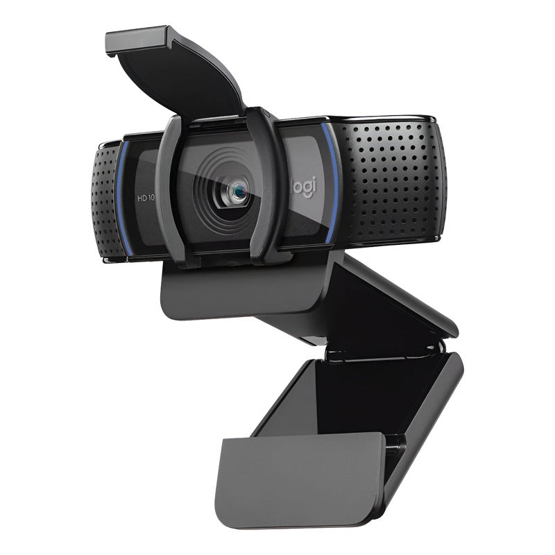Cámara Web Logitech C920s Pro Webcam Videochat Full Hd 1080p Negro
