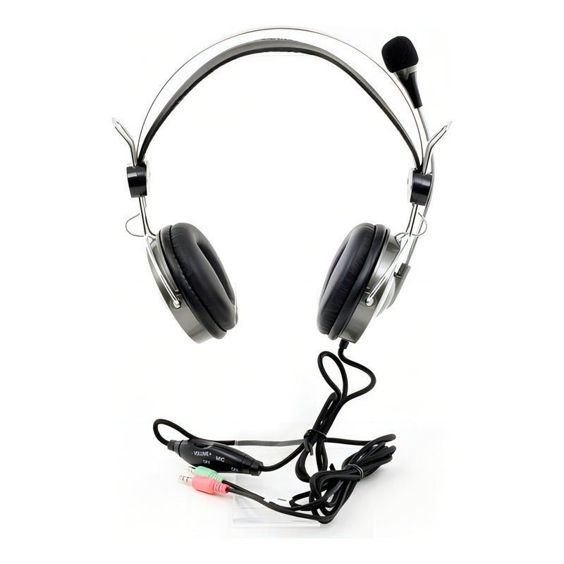 Auricular C/microfono Genius Hs-04su Pc Plug 3.5mm