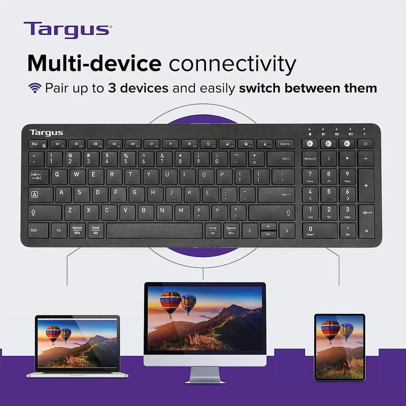 Targus Akb863 Teclado Bluetooth 5.1 Qwerty Español