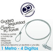 Guaya De Seguridad Con Clave Para Portátil, Monitor, Etc.