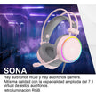 Diadema Gamer Usb T-dagger T-rgh304p Sona, Rgb / 7.1 Virtual