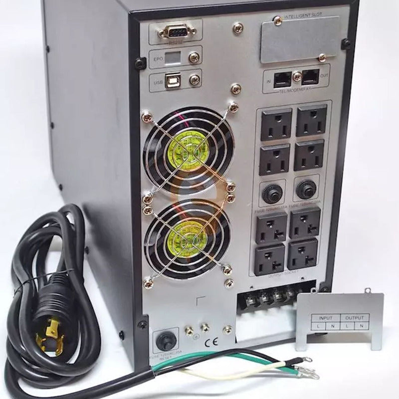 Ups Online Unitec Un-900 De 3kva, 3000va/2700w, Cd Monitoreo