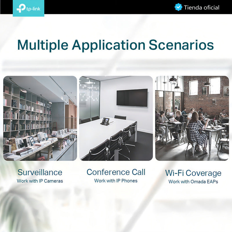 Tp Link Switch De 6 Puertos 10/100 4 Puertos Poe+ Tl-sf1006p