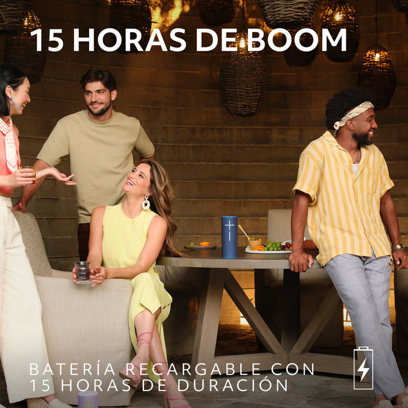 Parlante Impermeable Bluetooth Ultimate Ears Boom 4, Negro