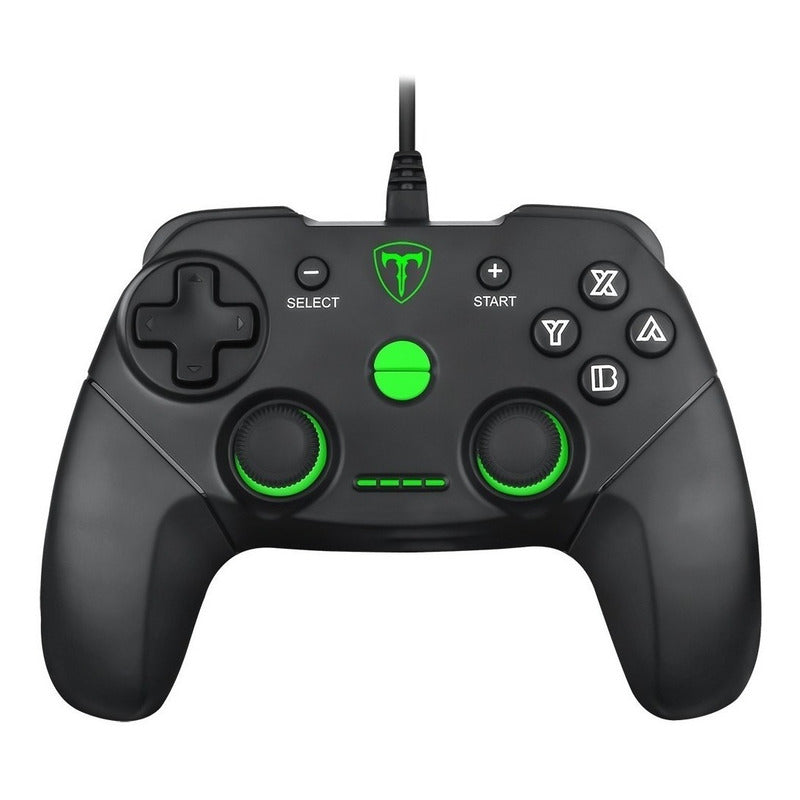 Control Gamepad USB T-Dagger Aries T-TGP500 para PC PS3 Nintendo Switch con Vibración